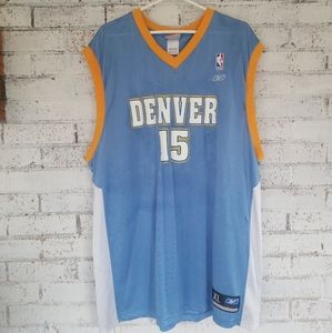 Reebok authentic Carmelo Anthony rookie nuggets xl